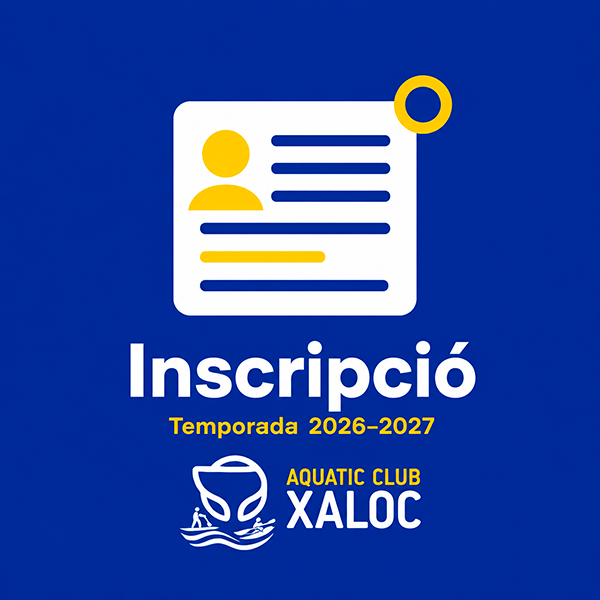 Inscripció Temporada 2026-2027
